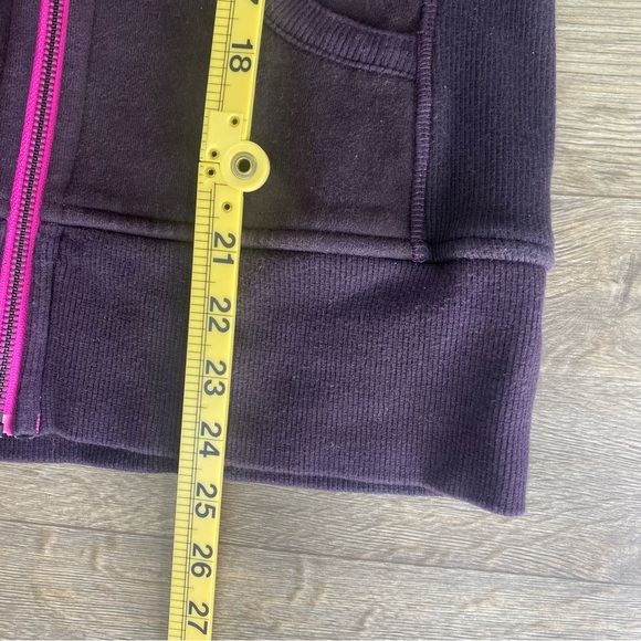 LuLulemon Special Edition Ombre Scuba Hoodie Womens 4 Pink Purple - Picture 10 of 10